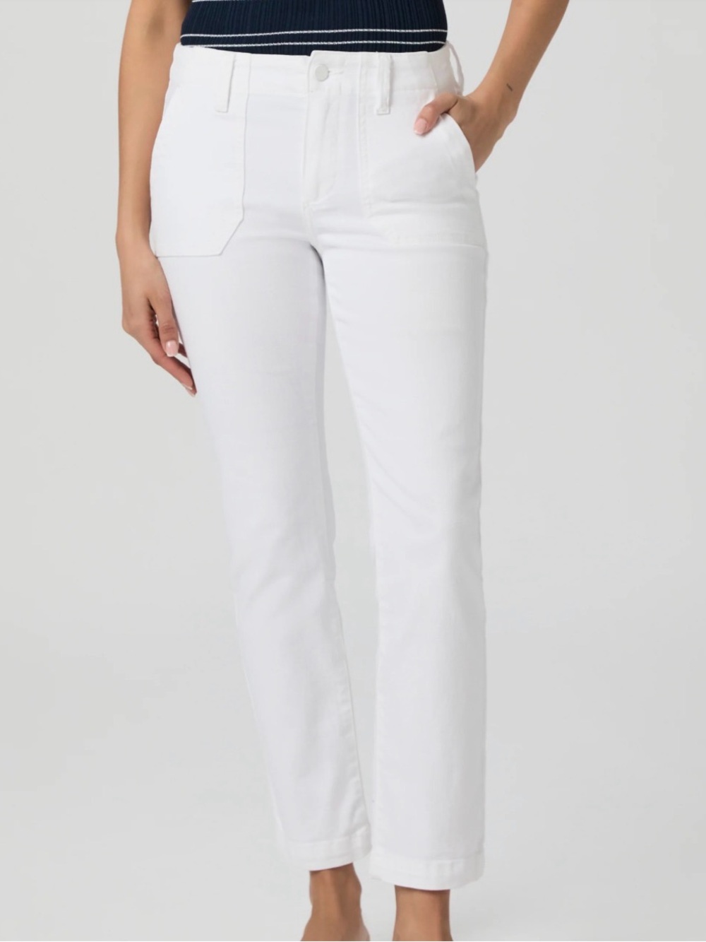 PAIGE Mayslie Straight ankle size 27